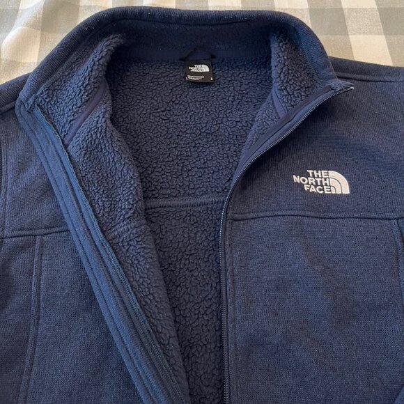 North Face Men's Tsillan Full Zip Jacket - Summit Navy Heather - Size Large - Picture 5 of 5